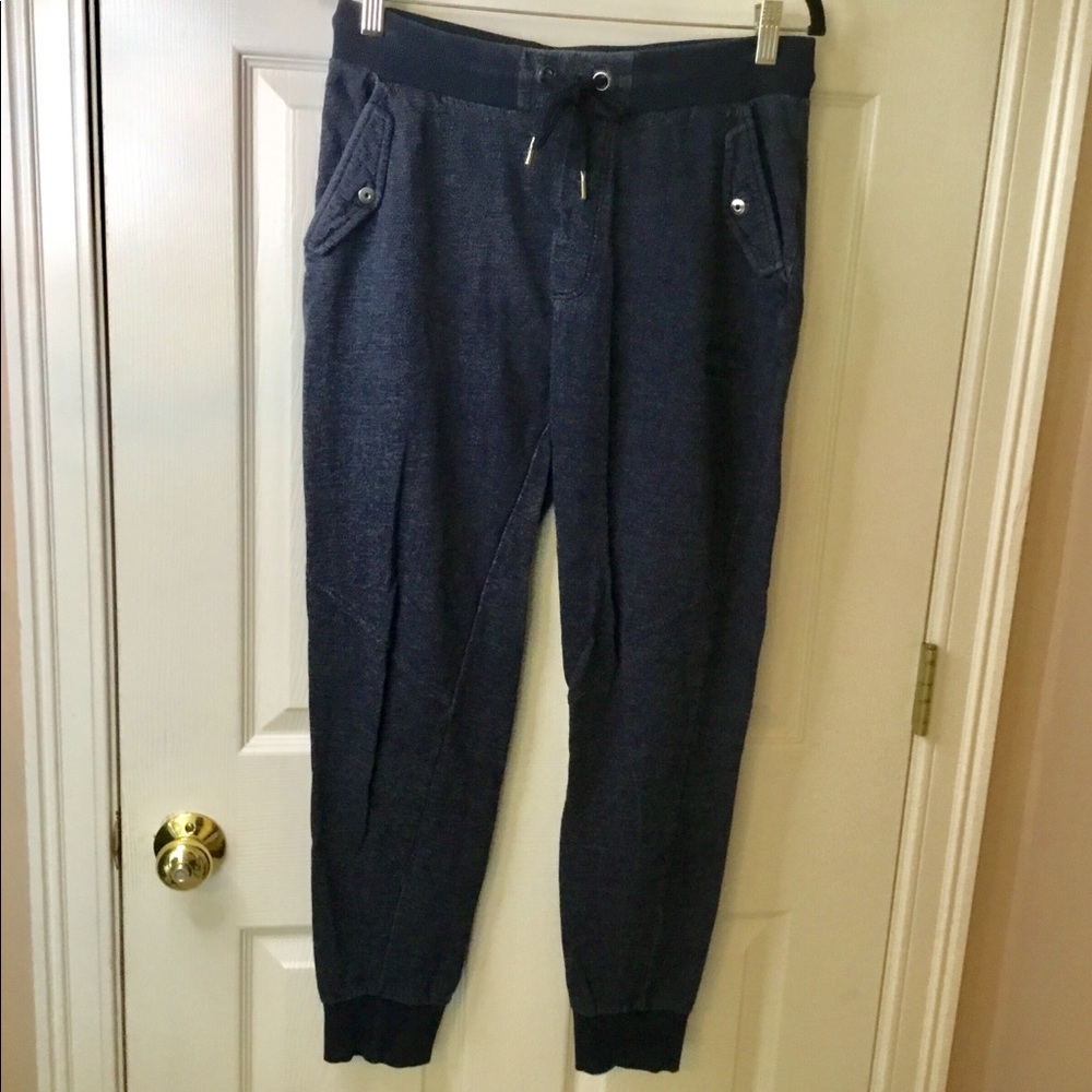 Proline Varsity Blue/Gray Drawstring Joggers - M